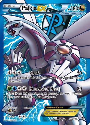 Palkia EX (Team Plasma) (100 Full Art) #100/101 — stock