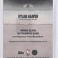2025 Topps Signature Class Rookie Autograph Dylan Harper #RCA-DH — back