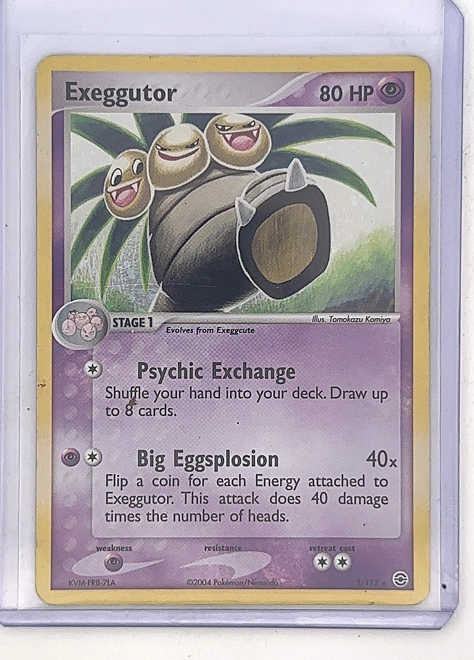 Exeggutor #5/112 — front