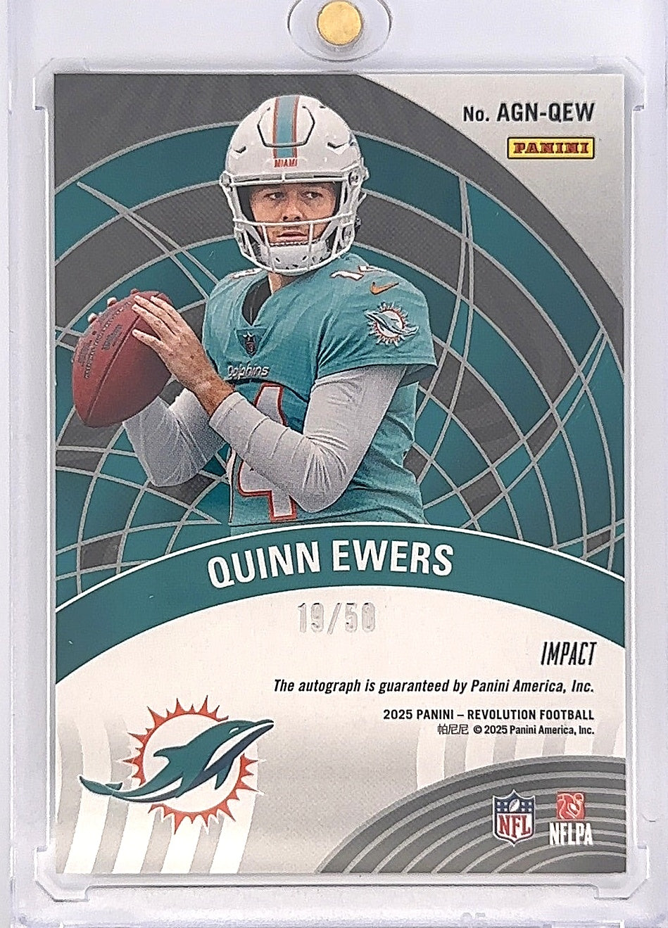 Quinn Ewers Revolution 19/50 — back