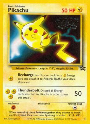 Pikachu (Movie Promo) #04/53 — stock