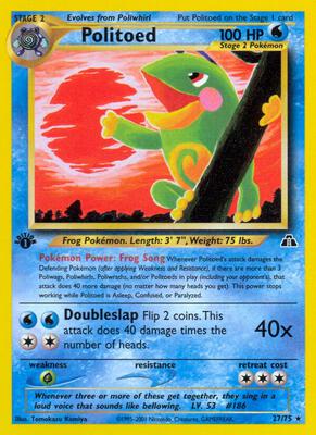 Politoed (27) #27/75 — stock
