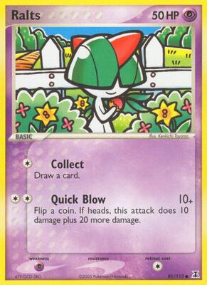 Ralts #81/113 — stock