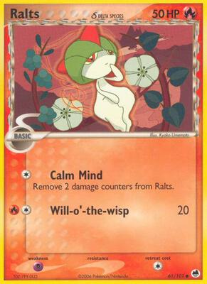 Ralts (Delta Species) #61/101 — stock