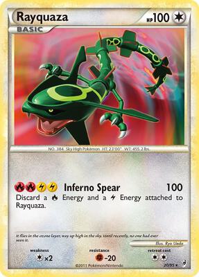 Rayquaza #20/95 — stock