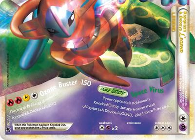 Rayquaza & Deoxys Legend (Bottom) #90/90 — stock
