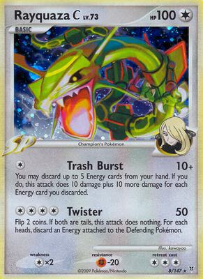 Rayquaza C #8 — stock