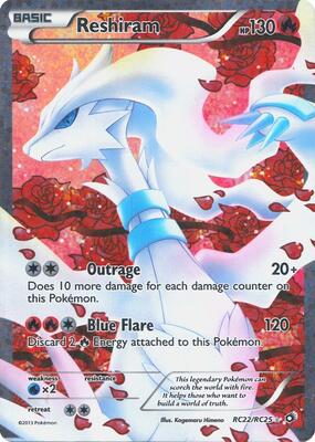 Reshiram (Full Art) #RC22/RC25 — stock