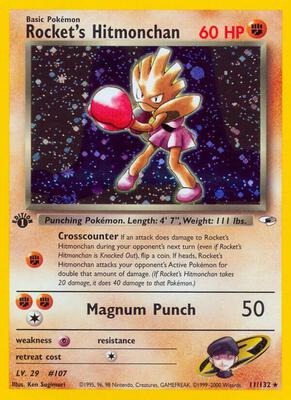 Rocket's Hitmonchan #011/132 — stock