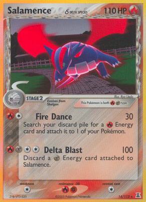 Salamence (Delta Species) #14/113 — stock