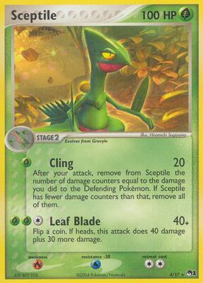 Sceptile #004/017 — stock
