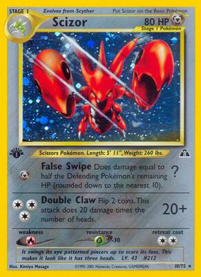Scizor (10) #10/75 — stock