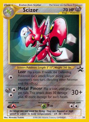 Scizor #33/53 — stock