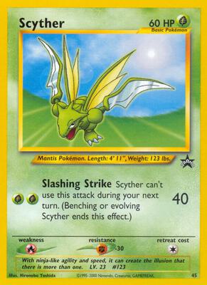 Scyther #45/53 — stock