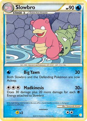 Slowbro #52/123 — stock