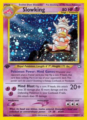 Slowking #014/111 — stock