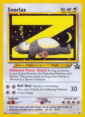 Snorlax #49/53 — stock
