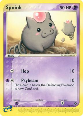 Spoink - 74/97 #74/97 — stock