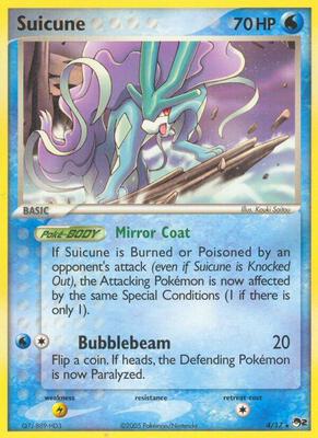 Suicune #004/017 — stock