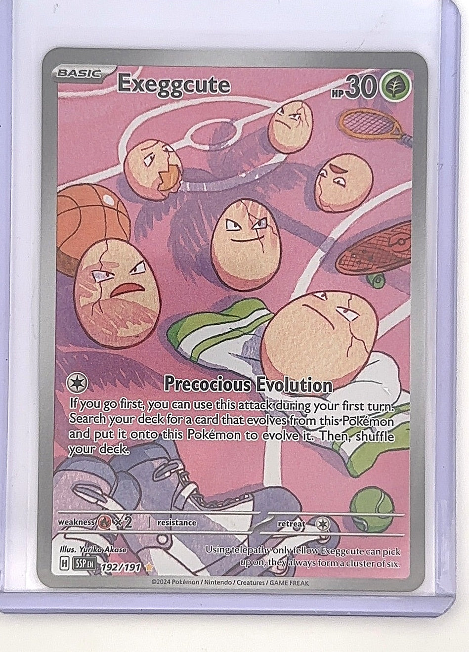 Exeggcute - 192/191 #192/191 — front