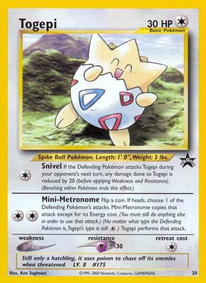 Togepi #30/53 — stock