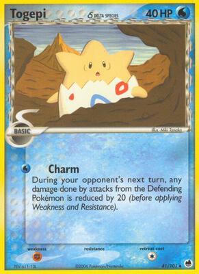 Togepi (Delta Species) #41/101 — stock