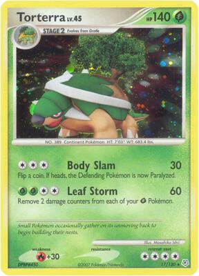 Torterra #17/130 — stock