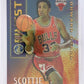 1995 Finest Mystery Scottie Pippen [Borderless Refractor] #M15 — front