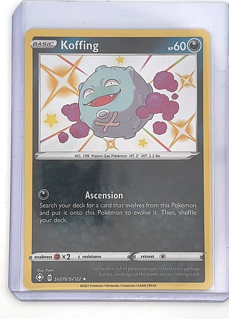 Koffing #SV076/SV122 — front