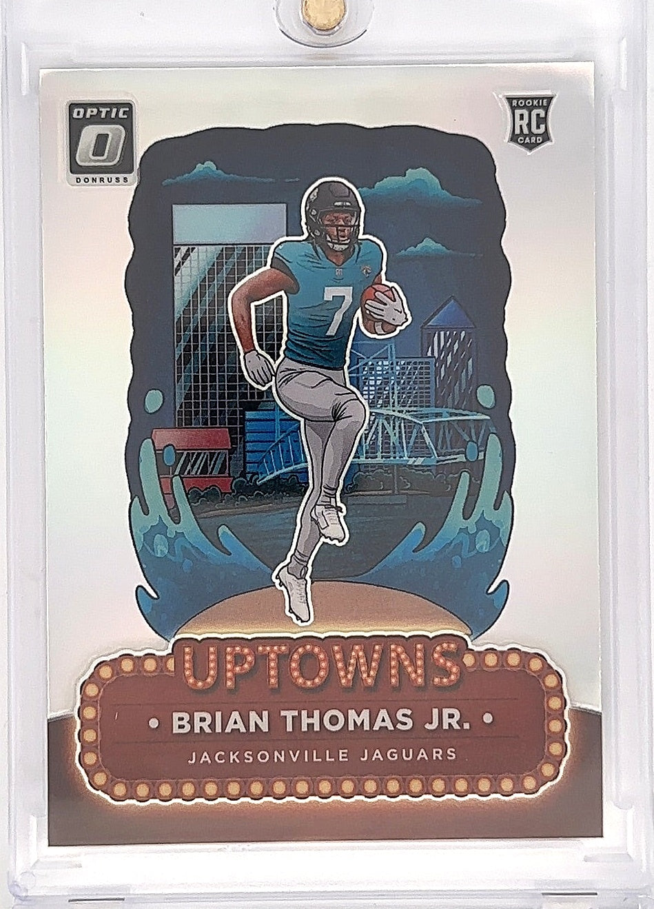 2024 Panini Donruss Optic Uptowns Brian Thomas Jr. #12 — front