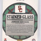 2023 Panini Prizm Draft Picks Stained Glass Jordan Addison #SG-10 — back