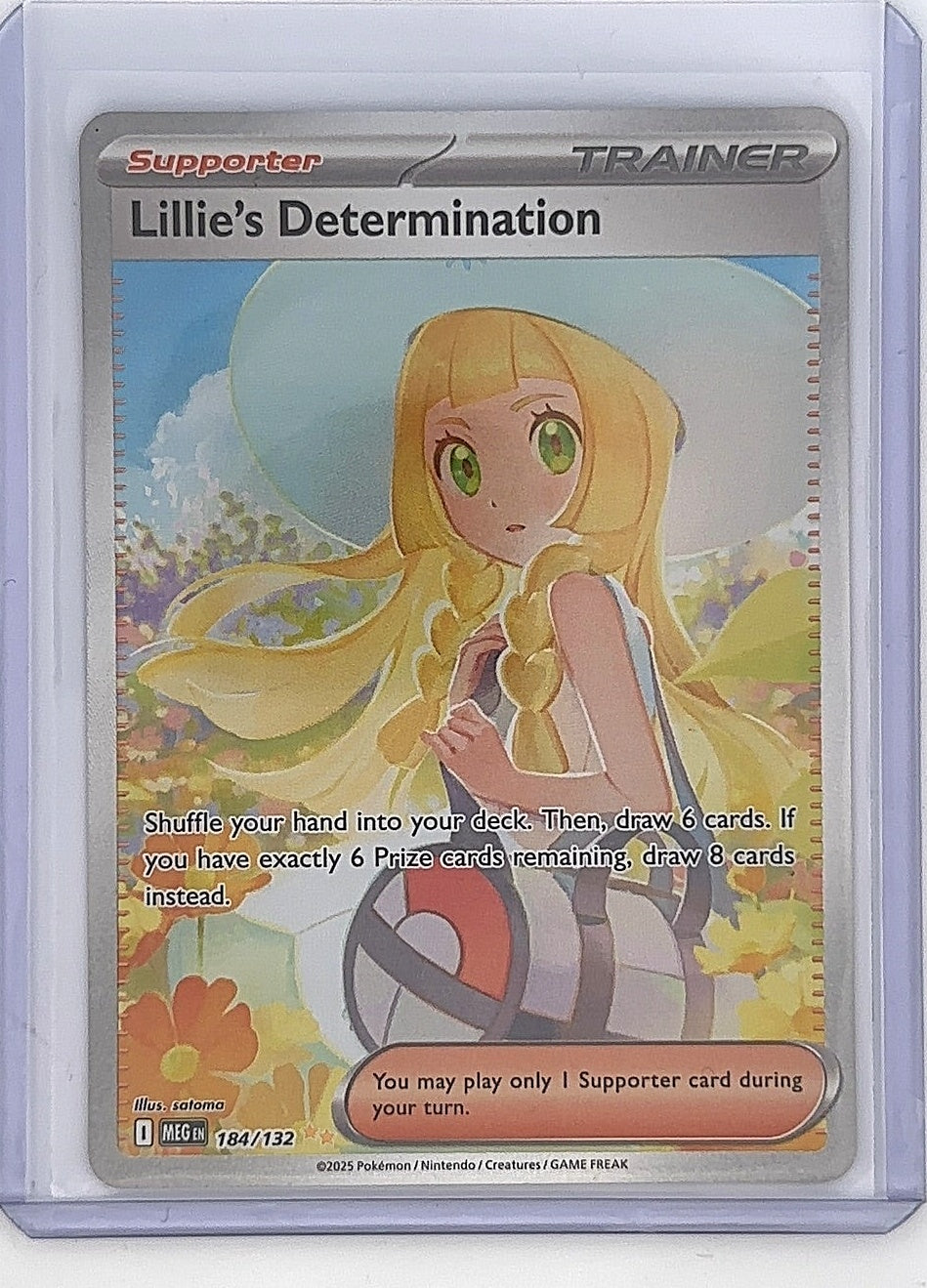 Lillie's Determination - 184/132 #184/132 — front