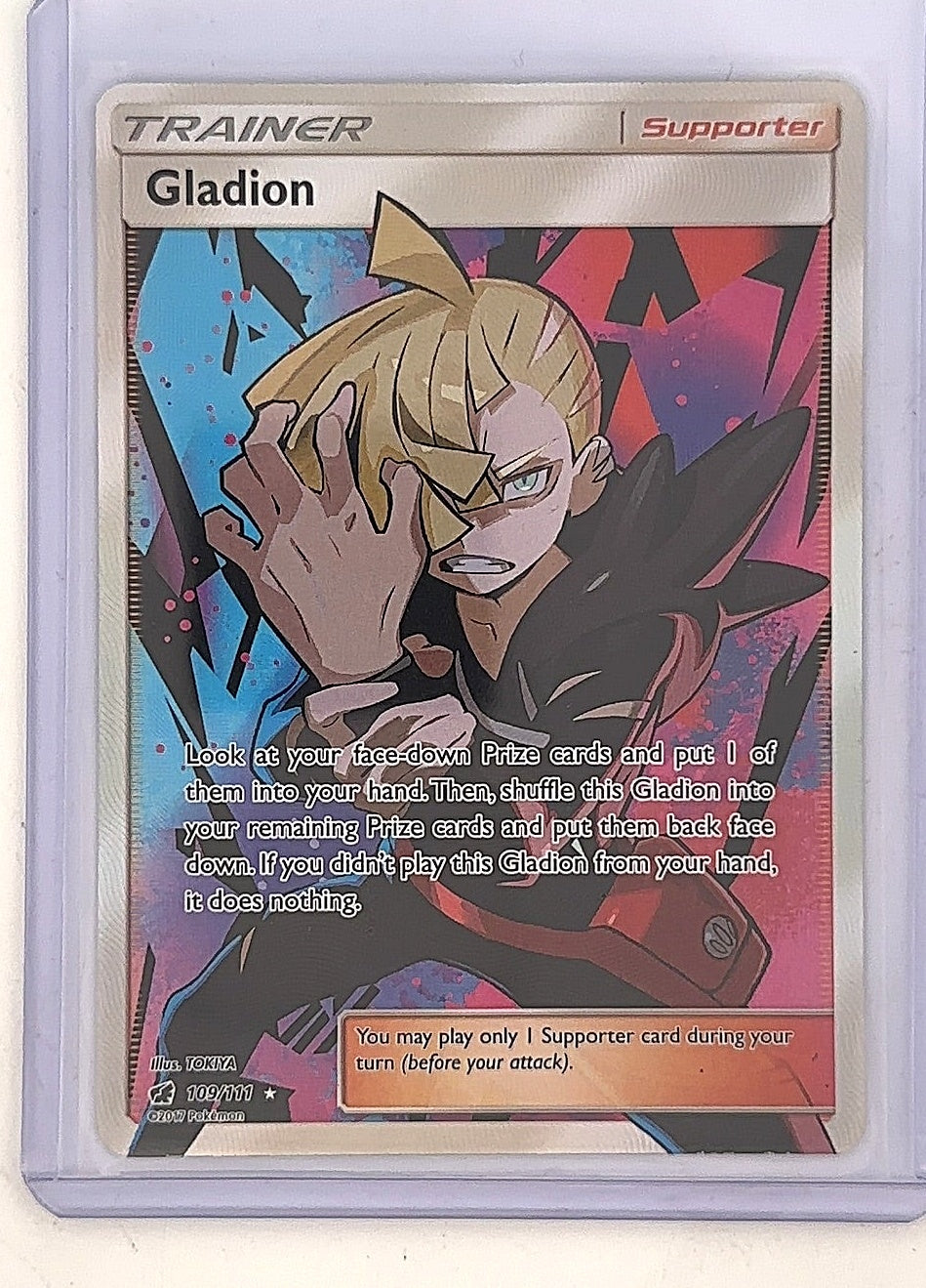 Gladion (Full Art) #109/111 — front
