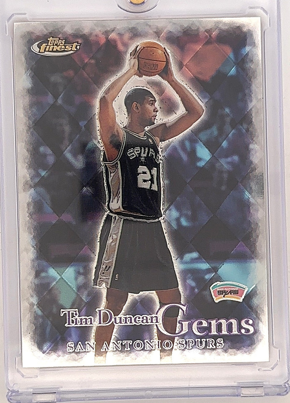 2000 Finest Tim Duncan #171 — front