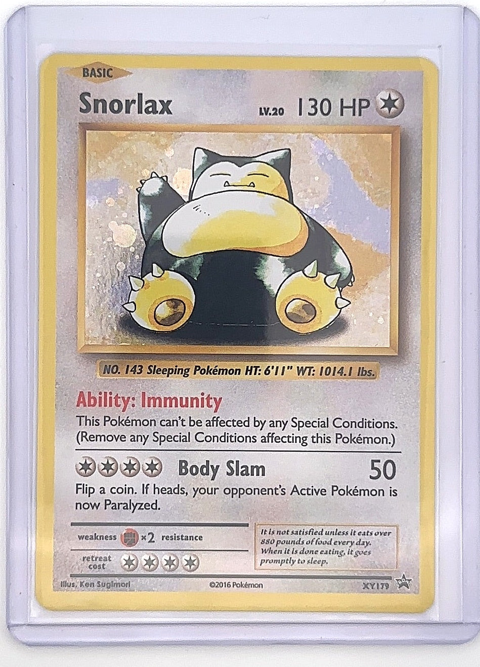 Snorlax - XY179 #XY179 — front