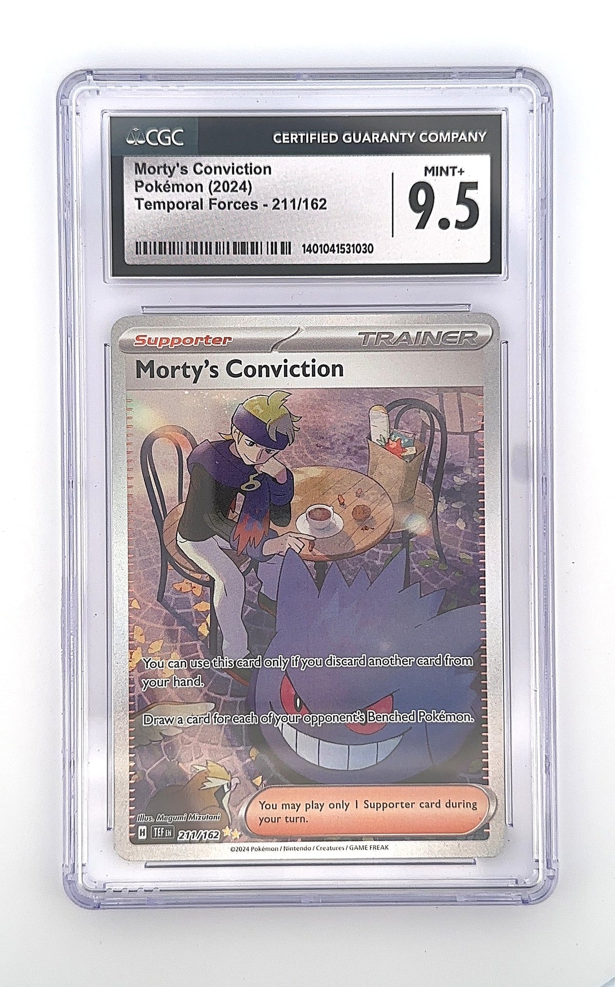 Morty's Conviction - 211/162 #211/162 CGC 9.5 — front