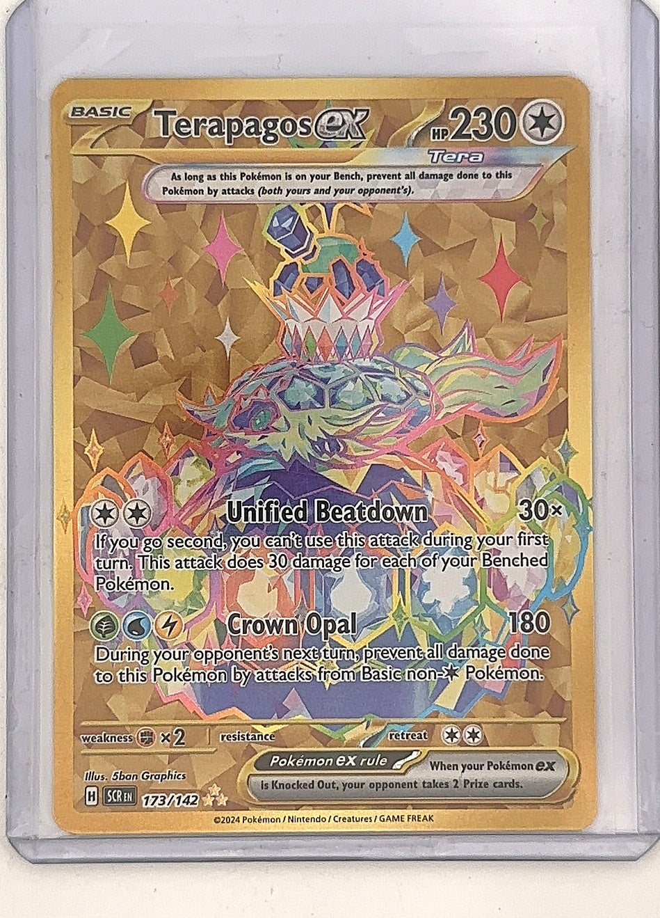 Terapagos ex - 173/142 #173/142 — front