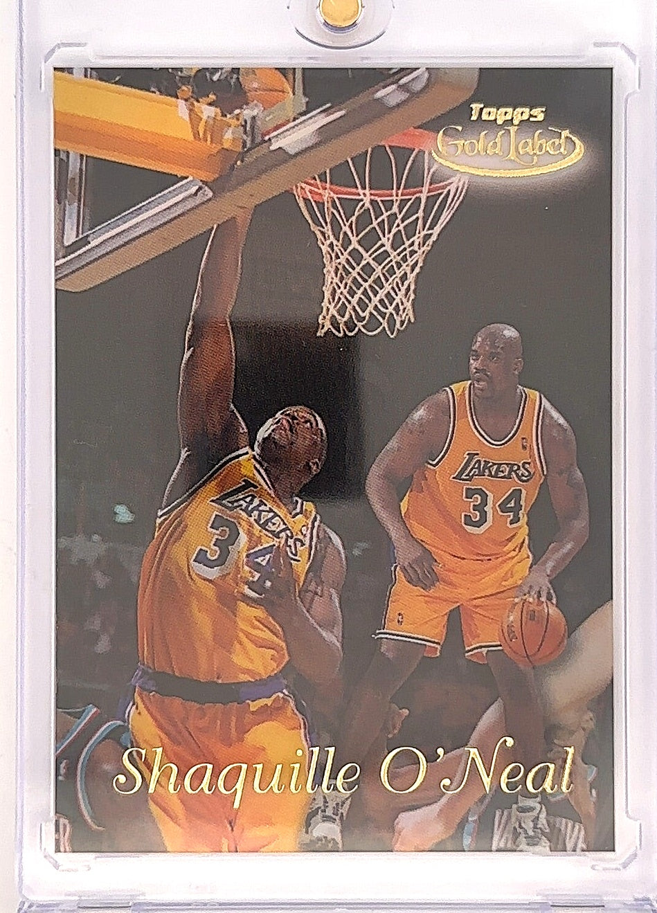 1998 Topps Gold Label Shaquille O'Neal #GL2 — front