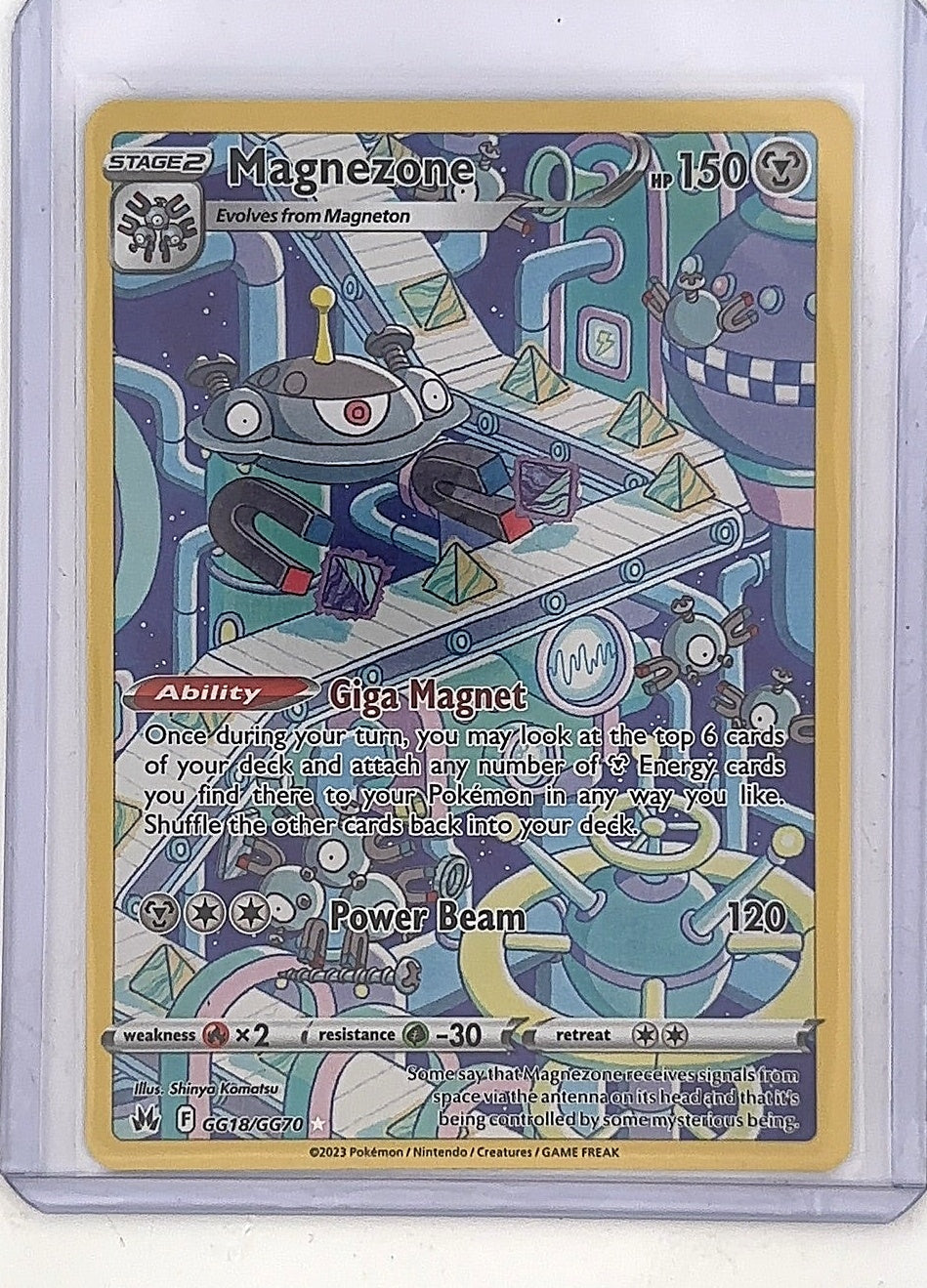 Magnezone #GG18/GG70 — front
