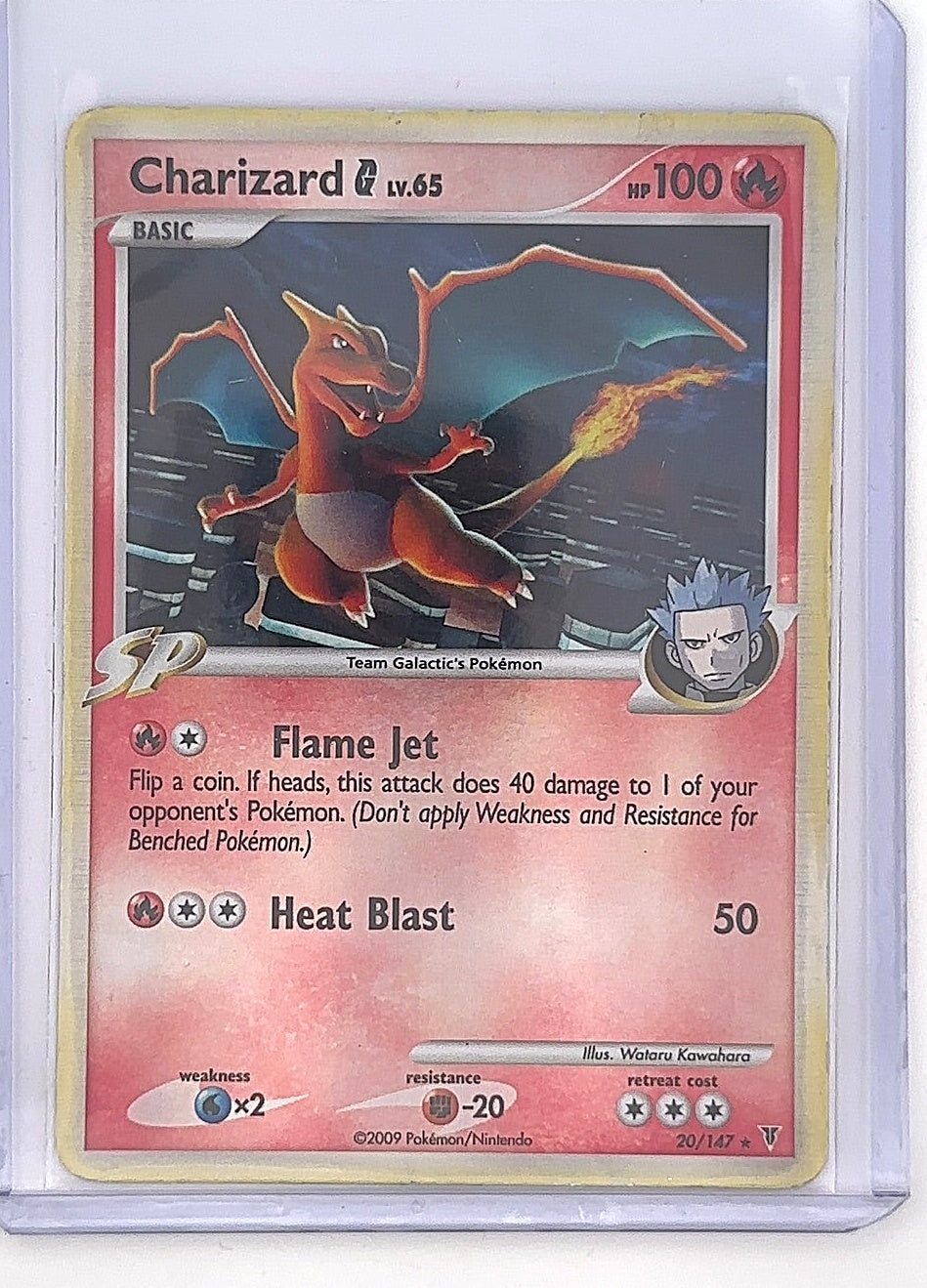 Charizard G #20 — front