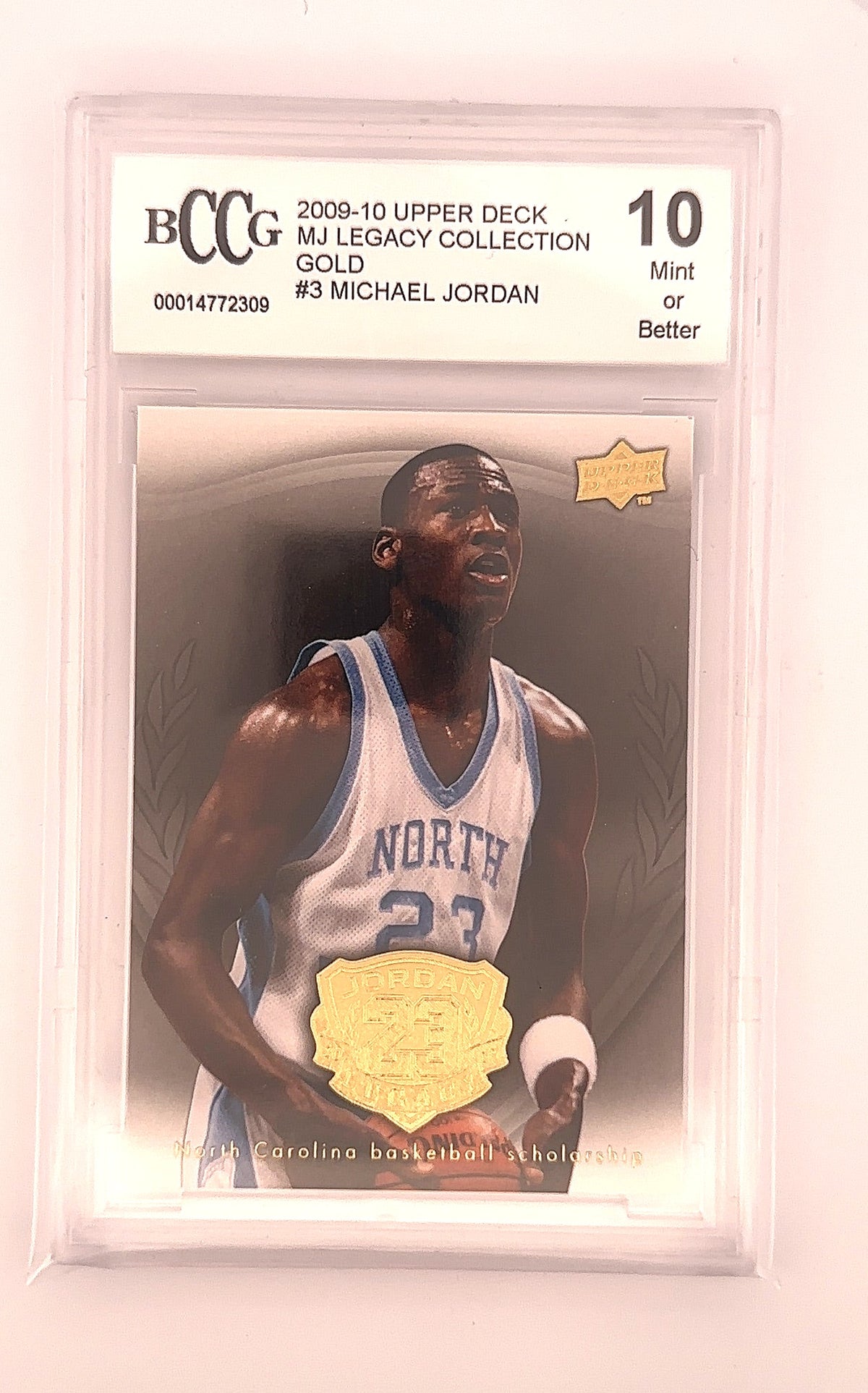 Michael Jordan MJ Legacy Collection 3 BGS PRISTINE 10 — front