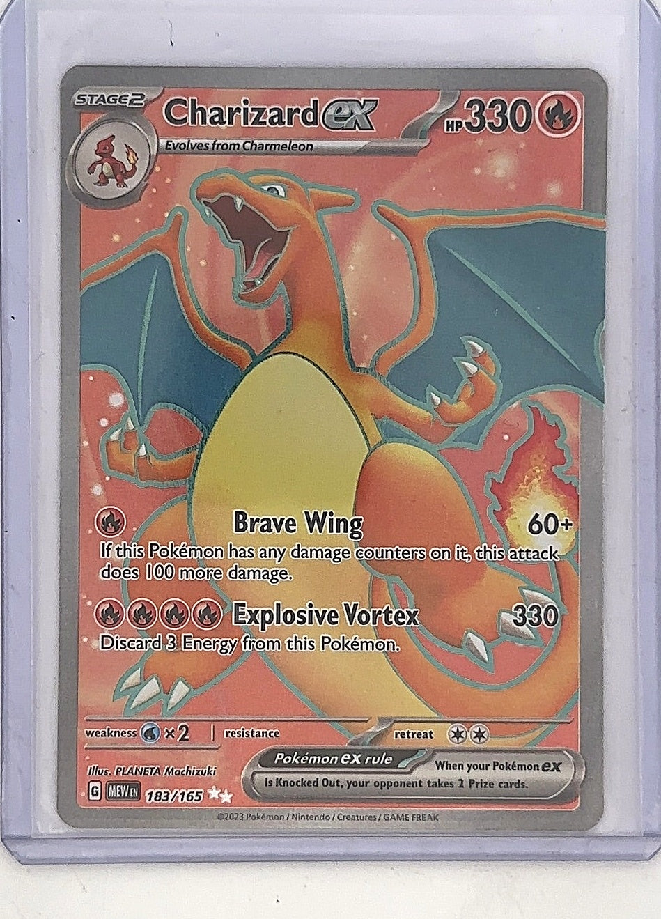 Charizard ex - 183/165 #183/165 — front