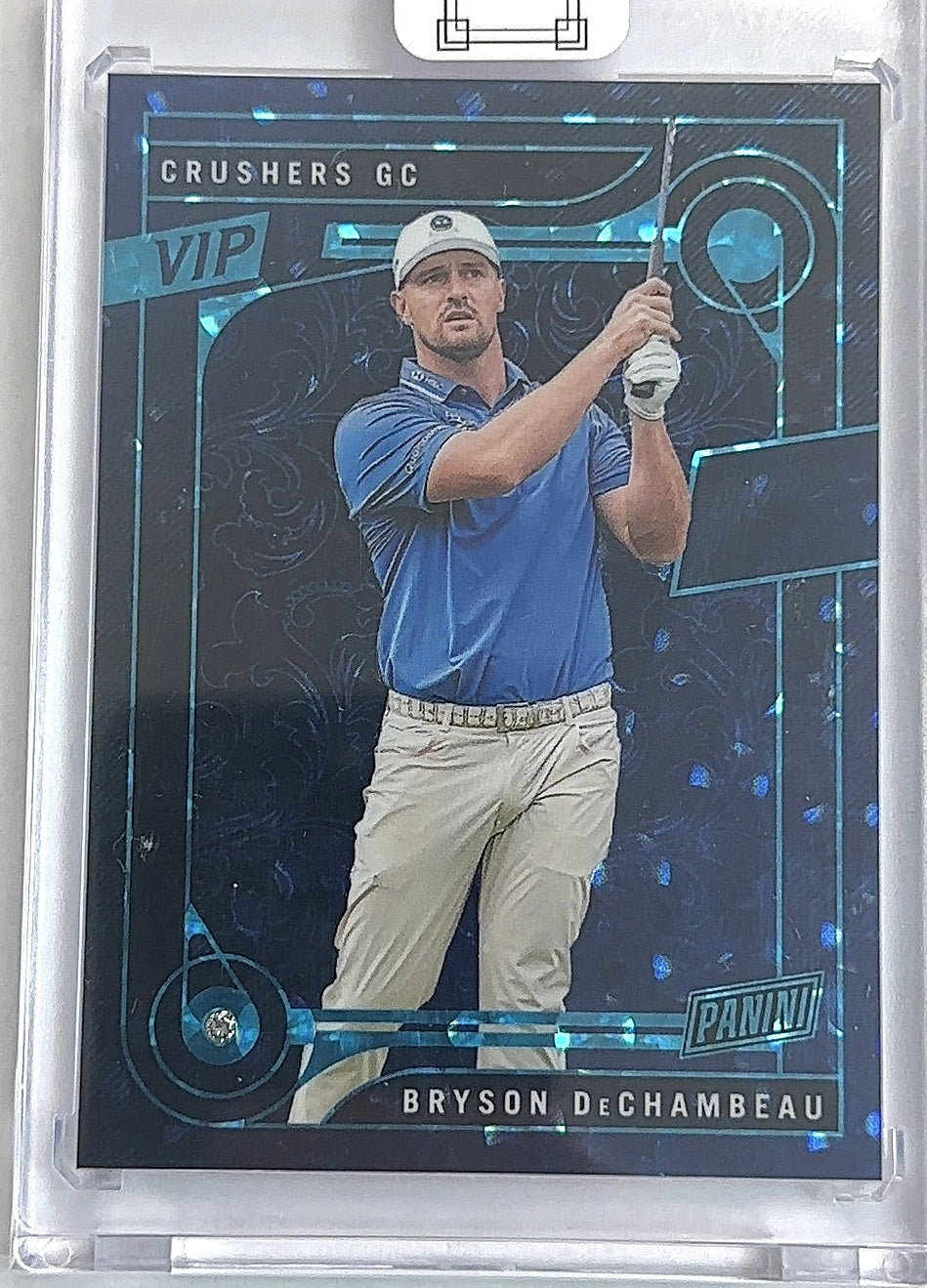 Bryson DeChambeau Panini VIP 1/1 — front