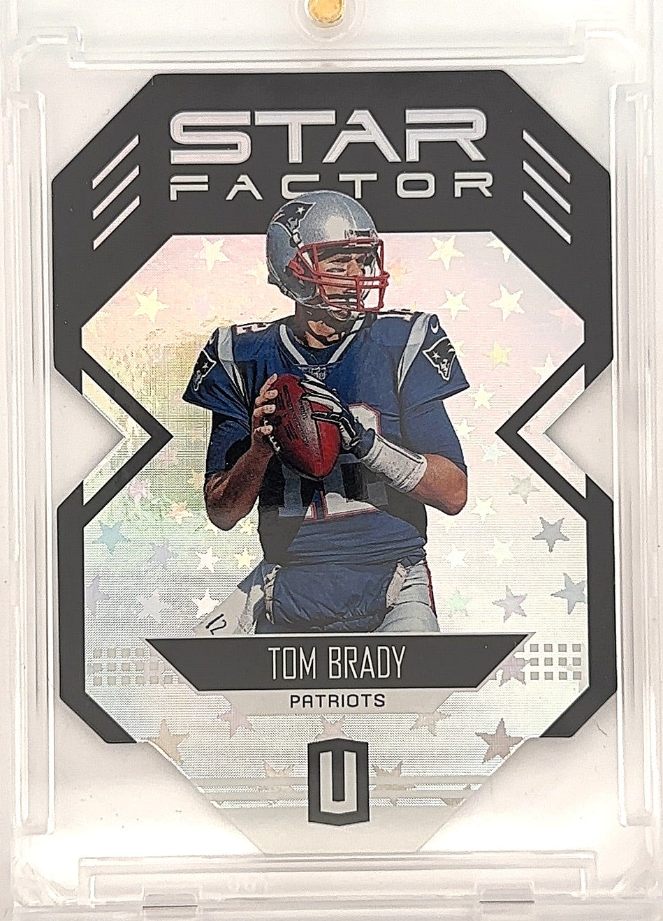 2011 Panini Threads Star Factor Tom Brady #25 — front