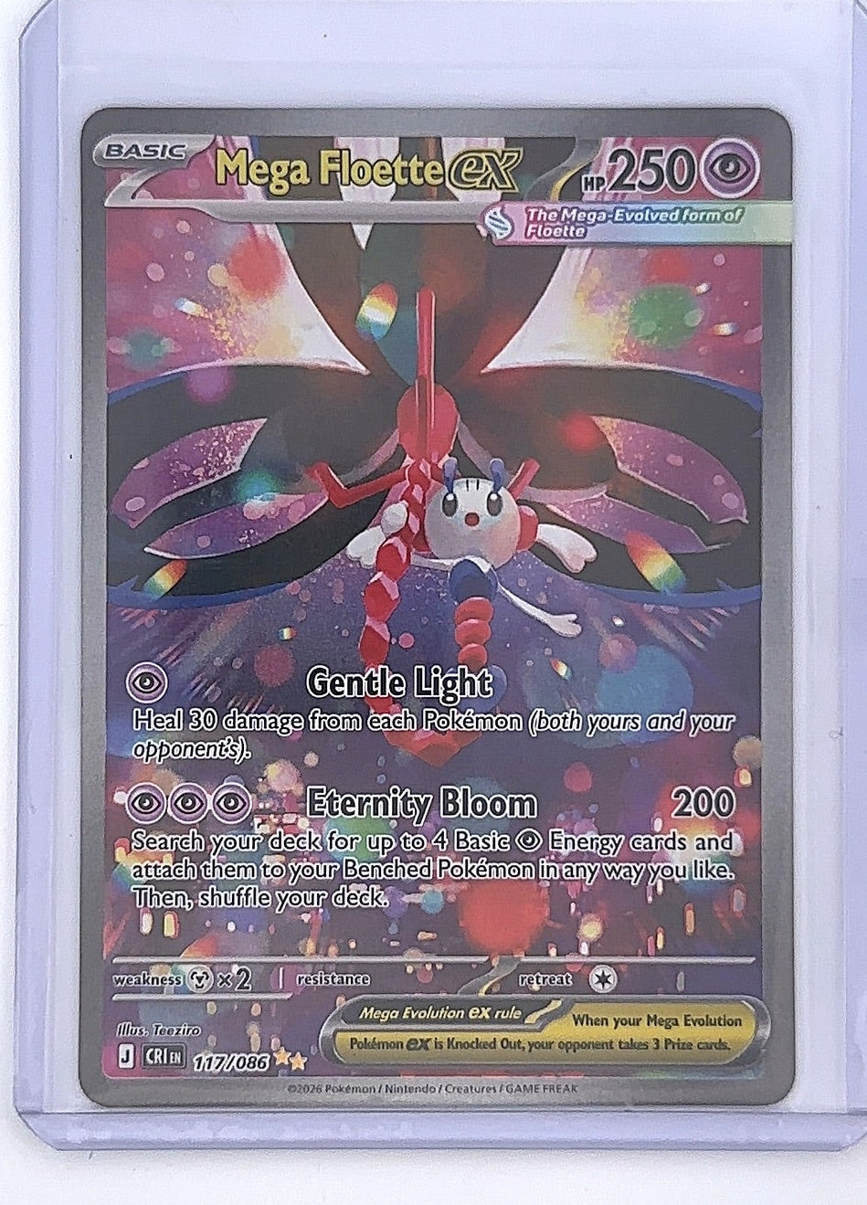 Mega Floette ex - 117/086 #117/086 — front