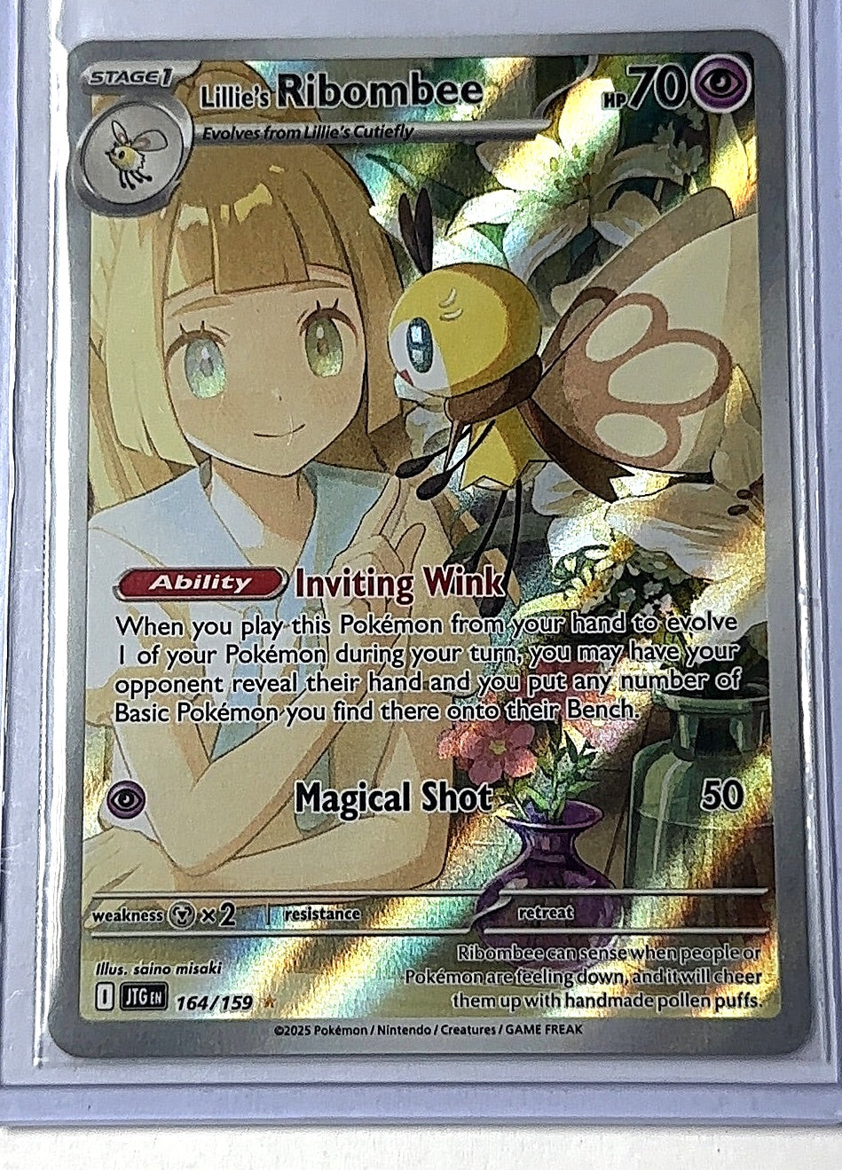 Lillie's Ribombee - 164/159 #164/159 — front