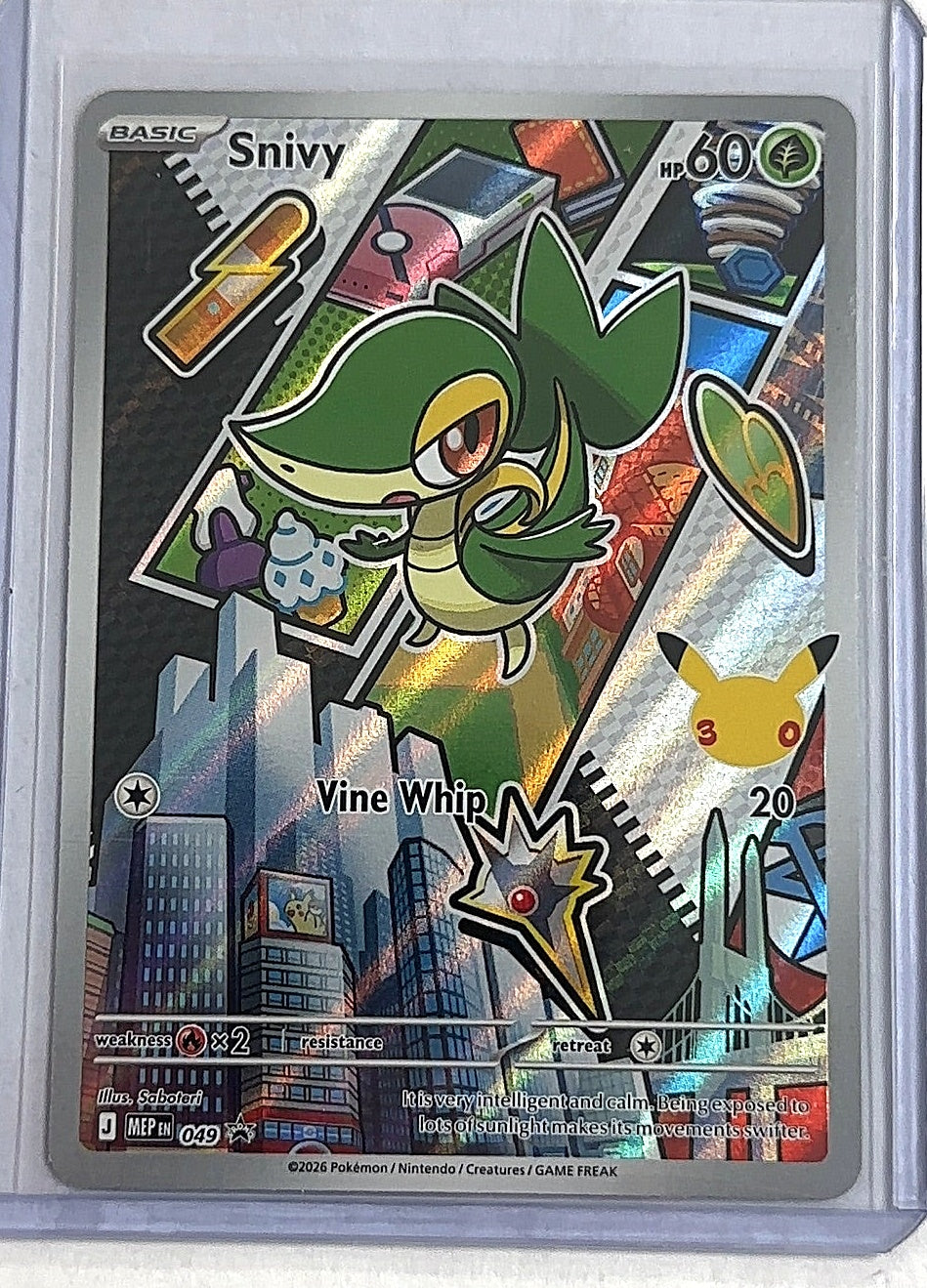 Snivy - 049 #049 — front