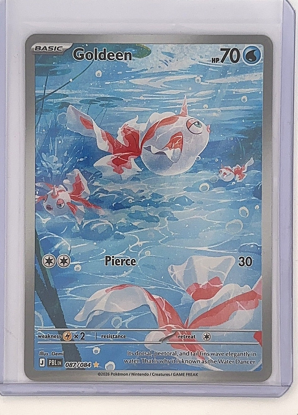 Goldeen - 087/084 #087/084 — front