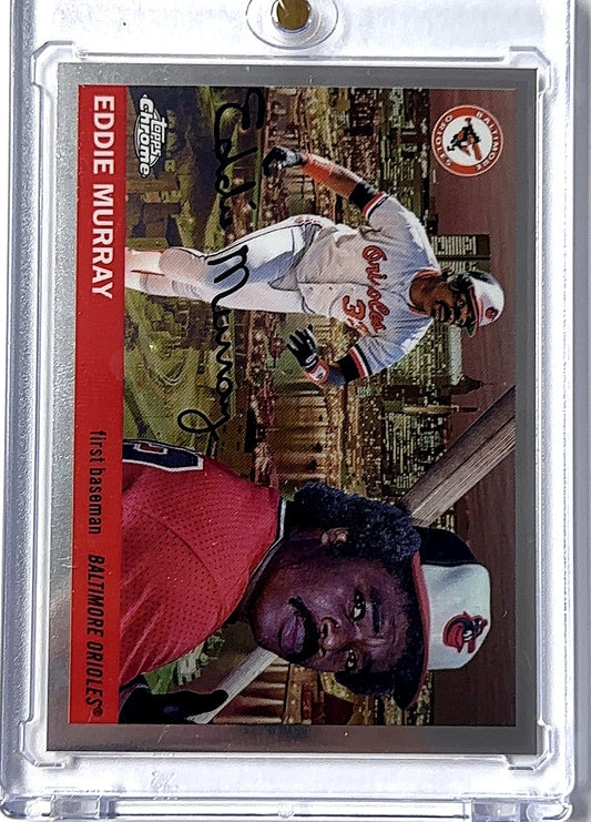 2025 Topps Chrome Platinum 1955 City Variation Eddie Murray #55CV-13 — front
