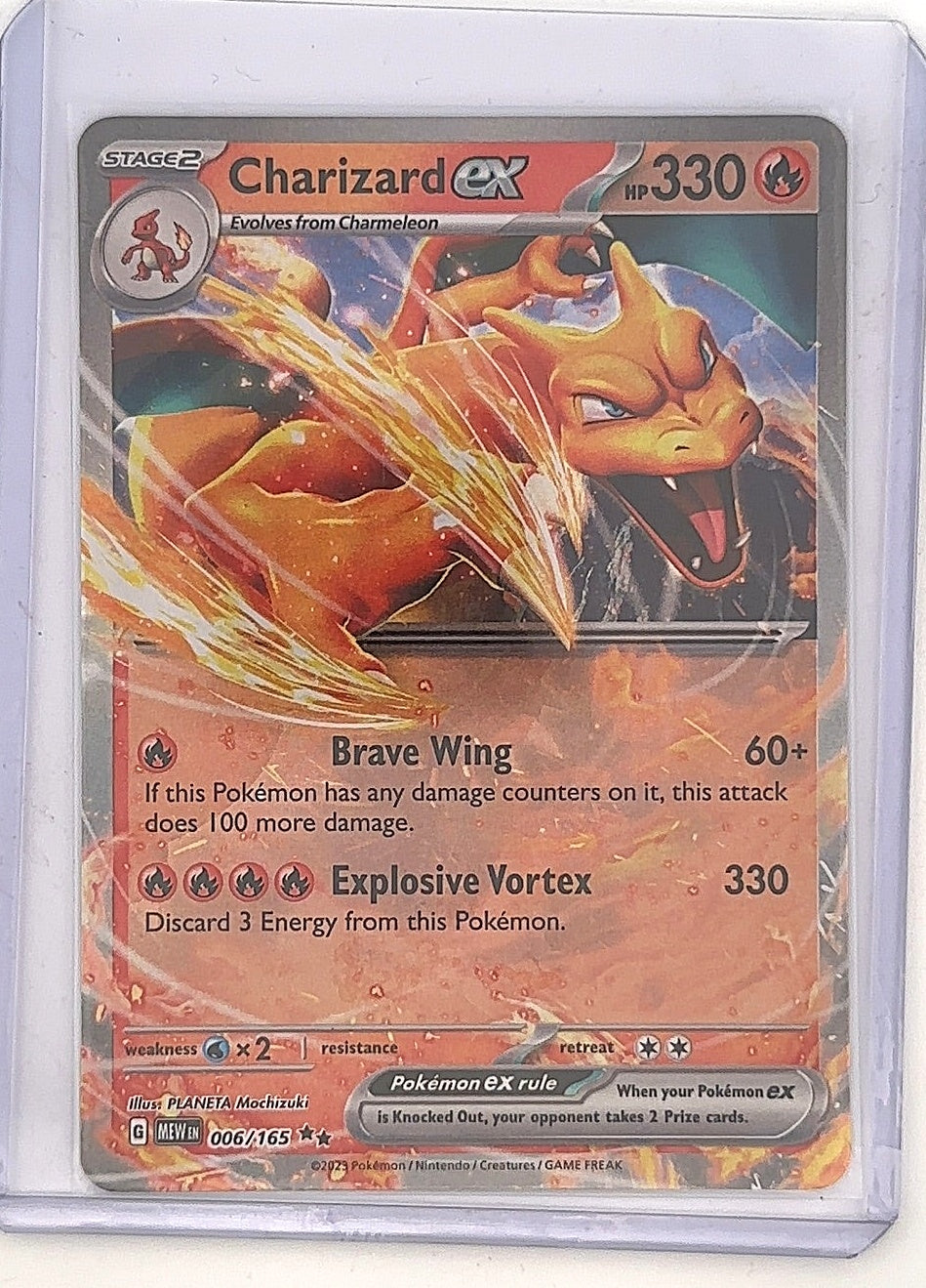 Charizard ex - 006/165 #006/165 — front